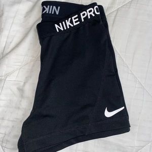 Black Nike Pro Spandex. Size medium